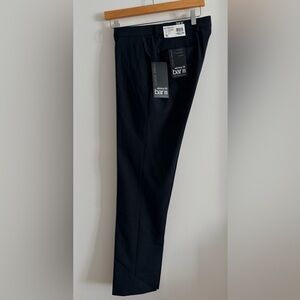 Bar III Black Wool Blend Skinny Fit Dress Pants